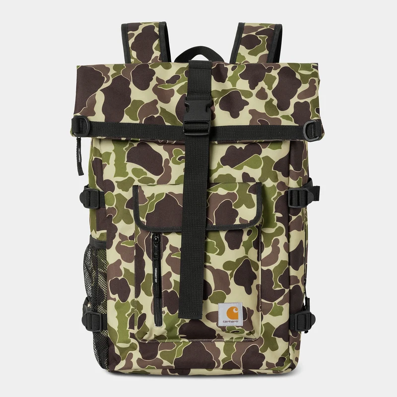 Carhartt WIP Herr Philis Ryggsäck - Camo Duck Green