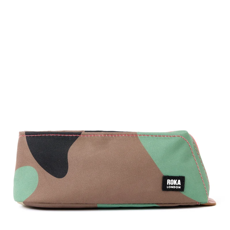 ROKA Pimlico Vintage Camo Liten Plånbok i Återvunnen Canvas