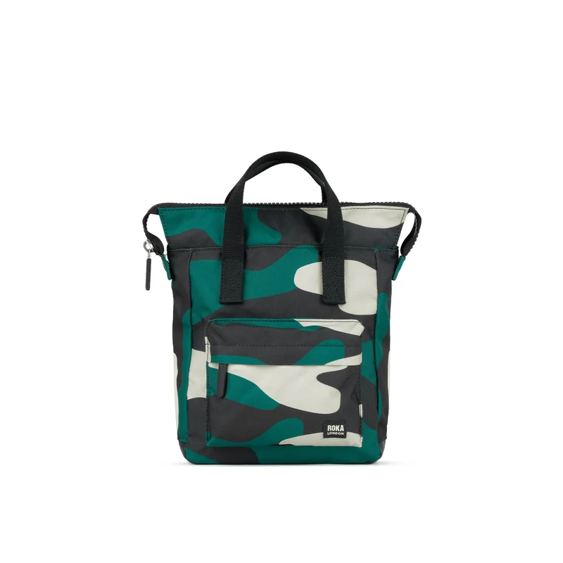 ROKA Bantry B Urban Rose Camo Liten Återvunnen Canvasväska