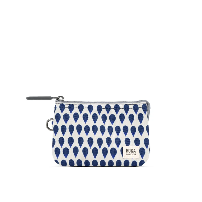 ROKA Carnaby Liten Denim Rain-väska i återvunnen canvas