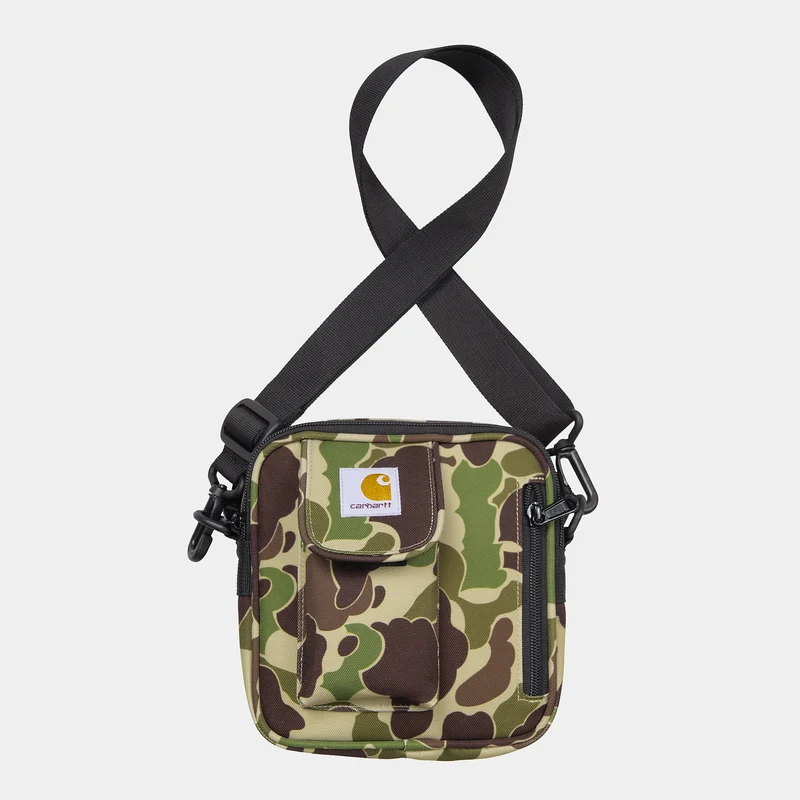 Carhartt WIP Essential väska för män - Camo Duck Green