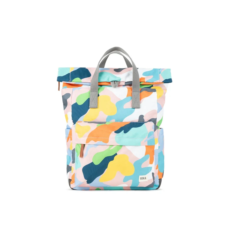ROKA Canfield B Mellow Camo Medium Återvunnen Canvasväska