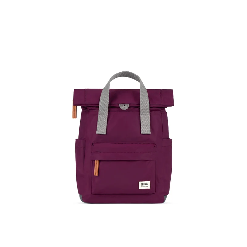 ROKA Canfield B Royal Burgundy Liten Återvunnen Nylonväska