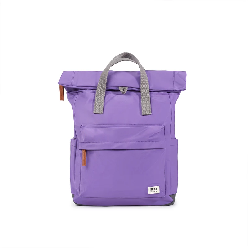 ROKA Canfield B Fresh Lila Medium Återvunnen Nylonväska
