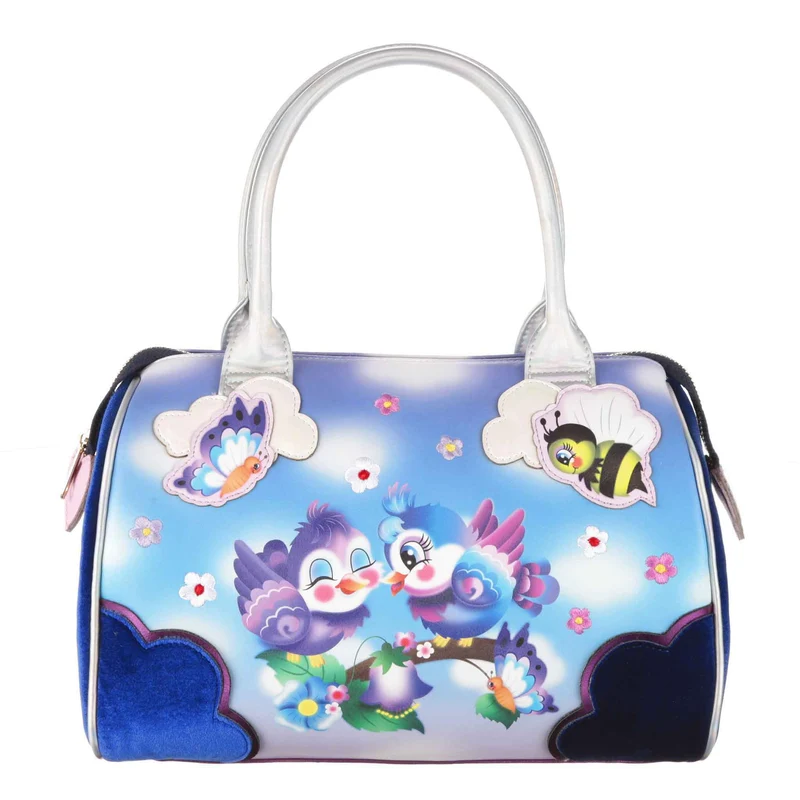 Irregular Choice Dreambirds-väska för kvinnor - gul
