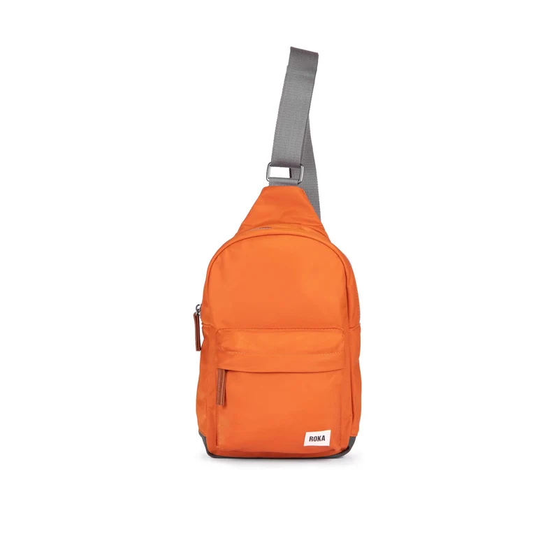 Roka Unisex Willesden B-väska - Bränd orange