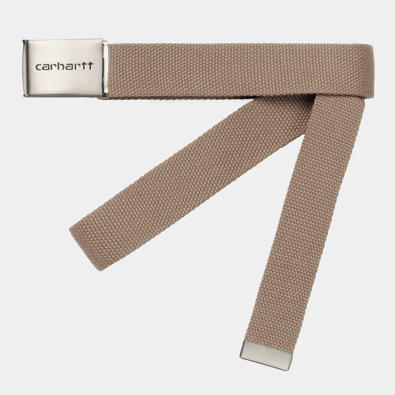 Carhartt WIP Unisex krom Clip Bälte - Brun