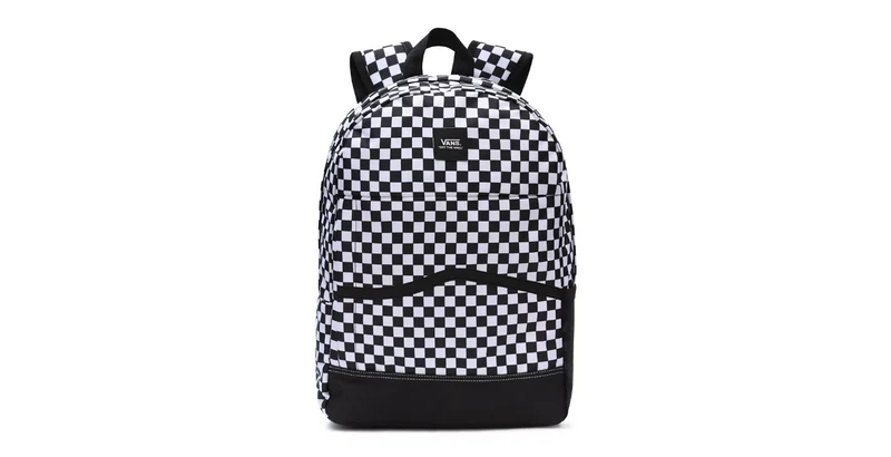 VANS Unisex Construct Skool Checkerboard Ryggsäck - Svart / Vit