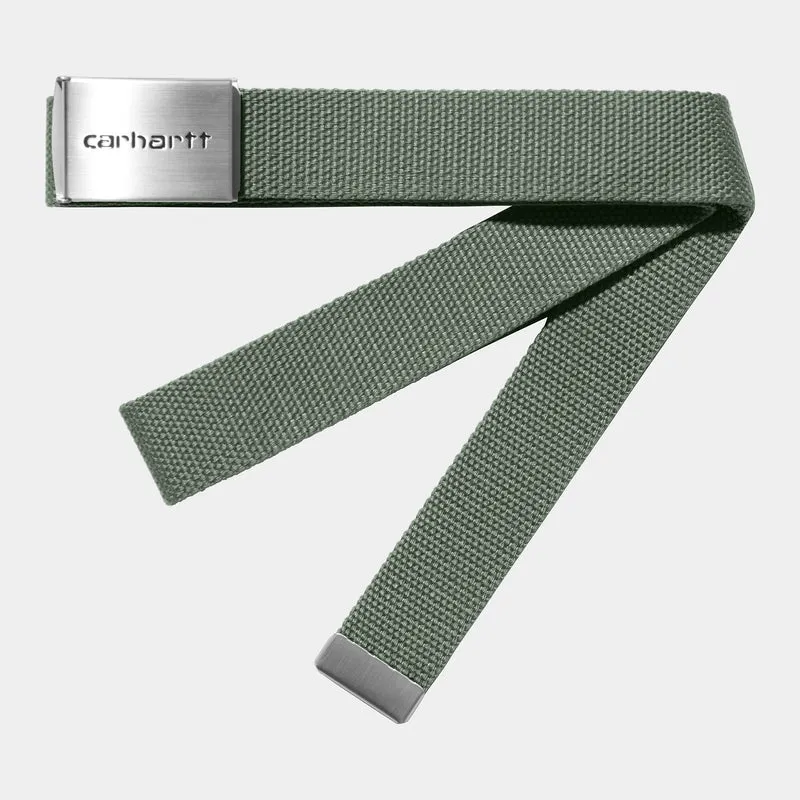 Carhartt WIP Unisex krom Clip-bälte - Park