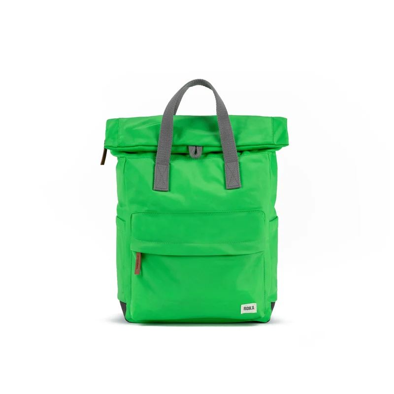 ROKA Canfield B Kelly Green Medium återvunnen nylonväska