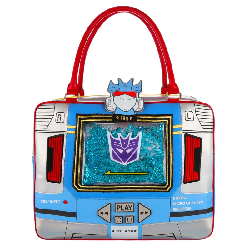 Irregular Choice Kvinnor Transformers Soundwaves Väska - Blå/ Silver