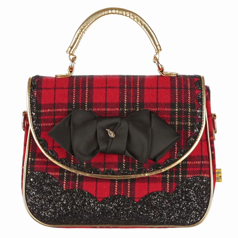 Irregular Choice Dam Bonnie Bow Bag - Röd