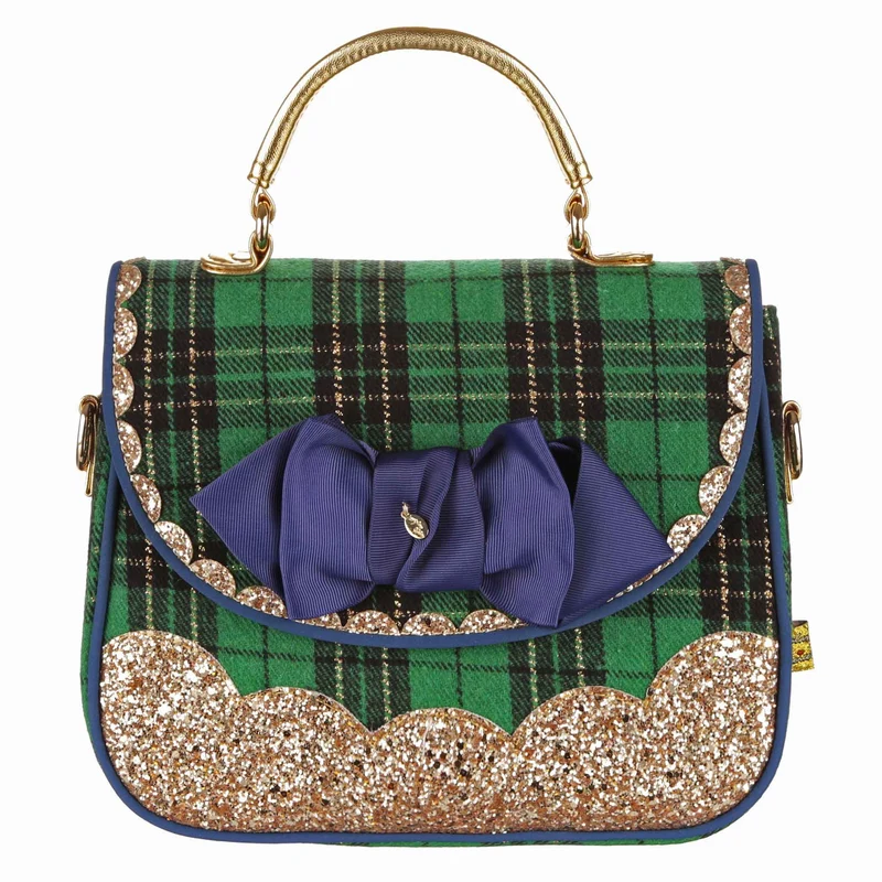 Irregular Choice Dam Bonnie Bow Bag - Grön