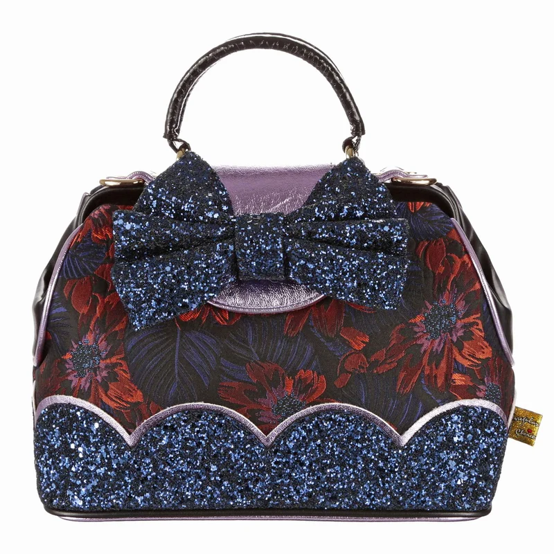 Irregular Choice Dams Radiant Ribbon Bag - Blå