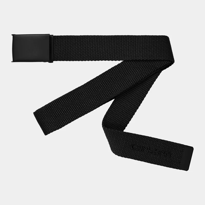 Carhartt WIP Unisex Script Tonal Bälte - Svart