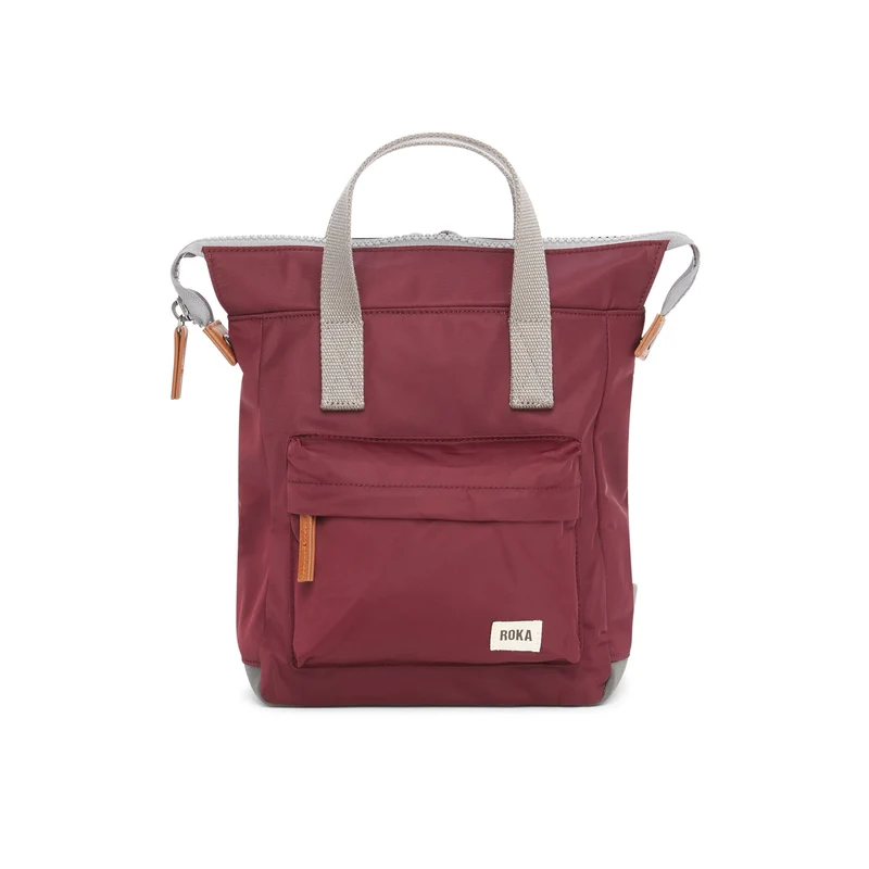 ROKA Bantry B Plum Liten Återvunnen Nylonväska