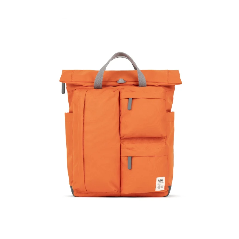 ROKA Waterhouse Atomic Orange Medium Återvunnen Canvas Bag