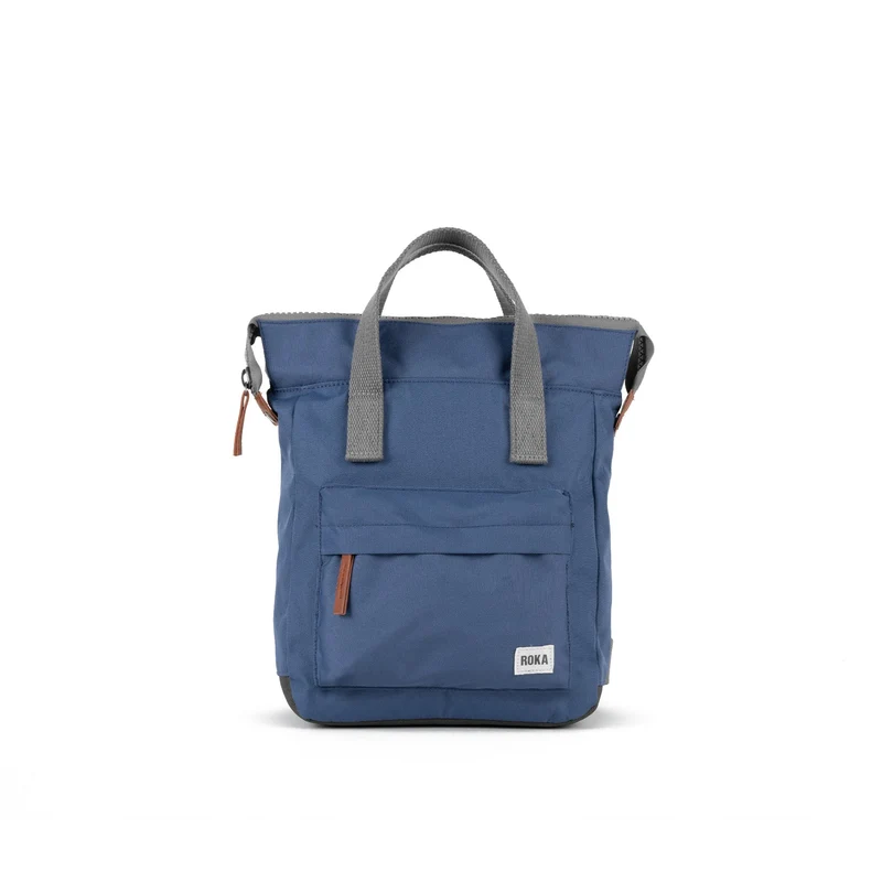 ROKA Bantry B Burnt Blue Liten Återvunnen Canvasväska