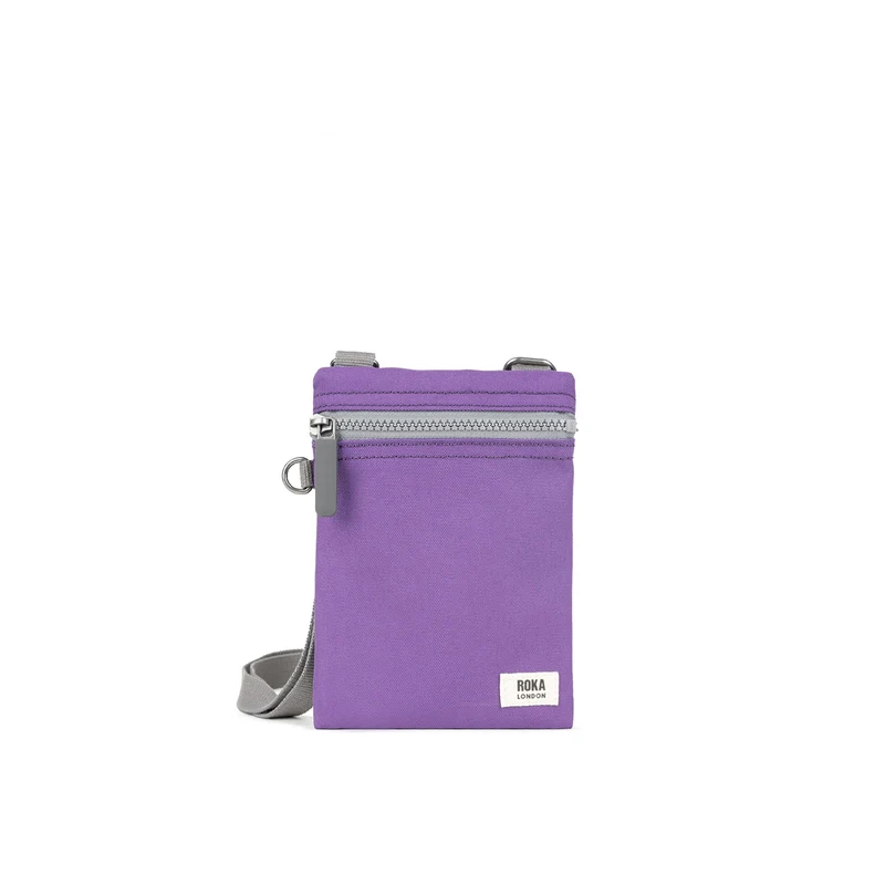 ROKA Chelsea Imperial Purple Återvunnen Canvasväska