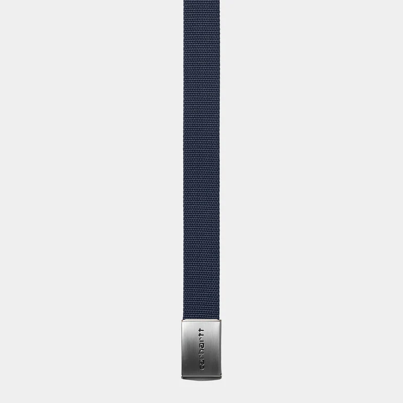Carhartt WIP Unisex Chrome Clip-bälte - Air Force Blue