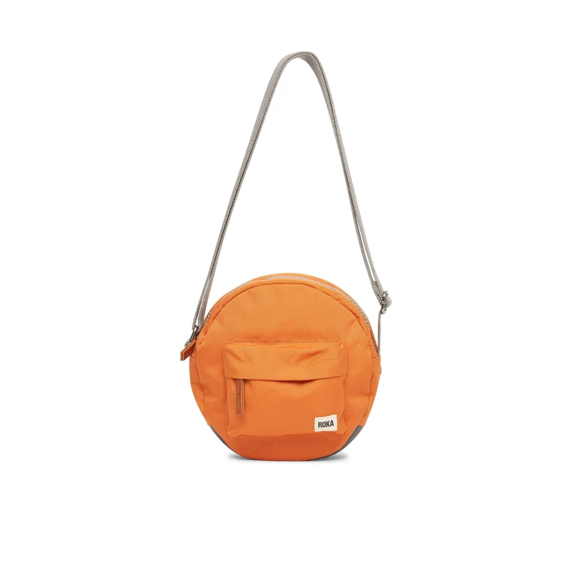 ROKA Paddington B Atomic Orange Liten Återvunnen Canvasväska