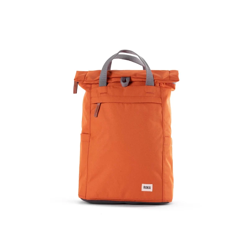 ROKA Finchley En Atomic Orange Medium Återvunnen Canvasväska